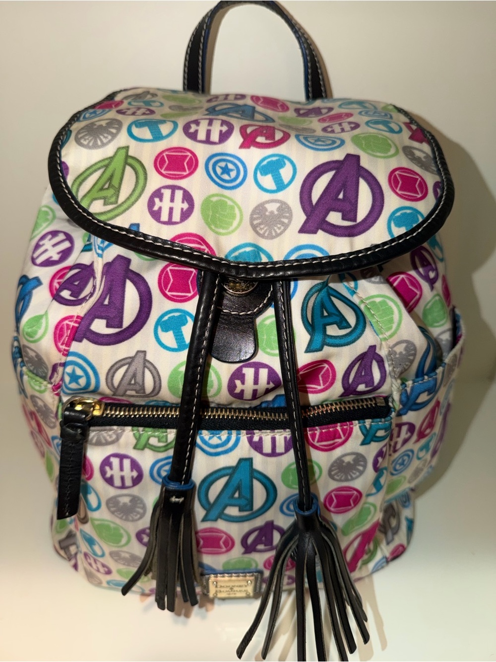 Marvel Avengers Icon Print Mini Backpack - Multicolor